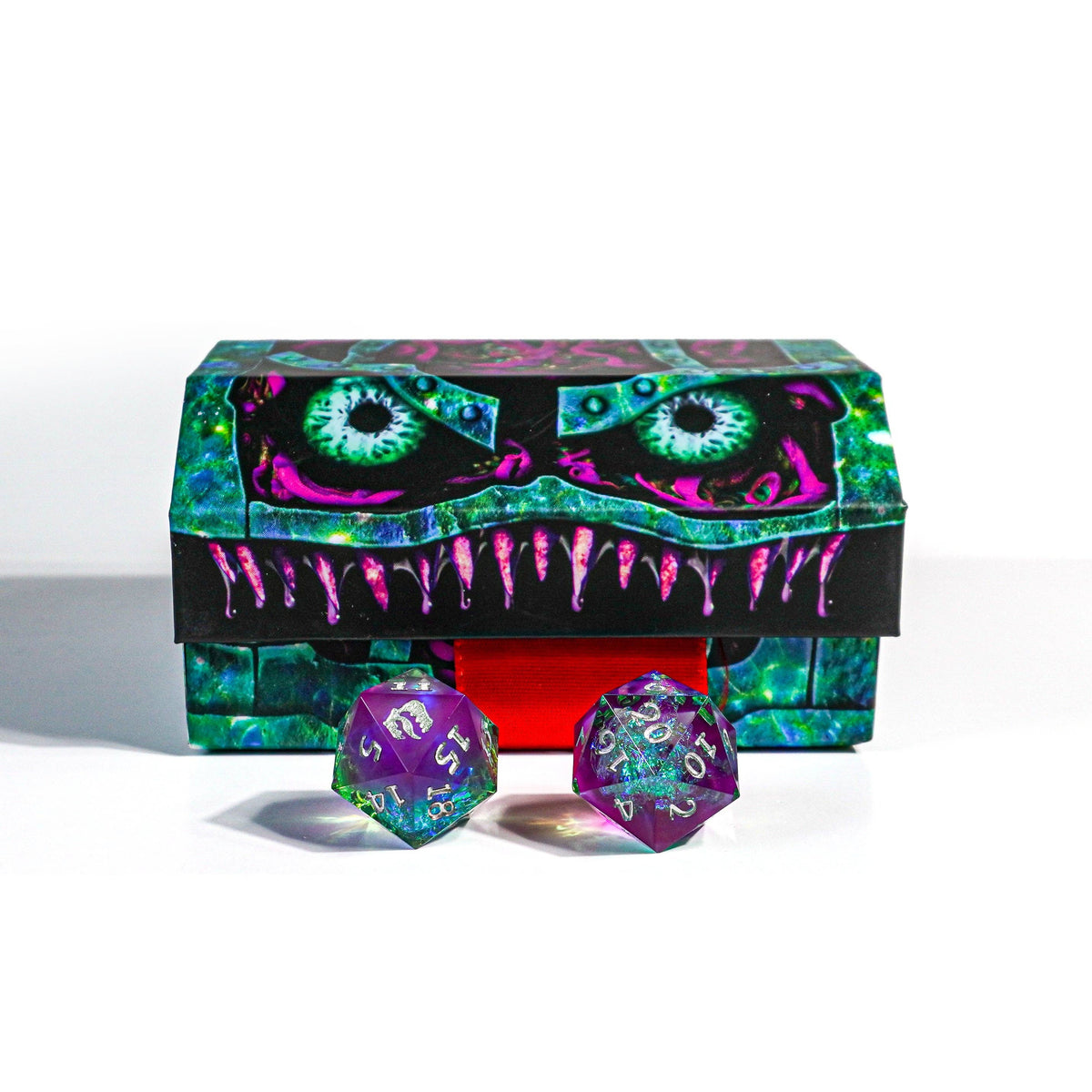 Mimic Dice: Sea Witch - 11-Piece RPG Dice Set