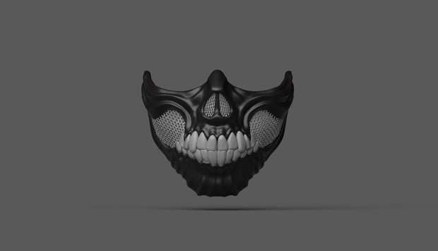 Skeleton Half Mask