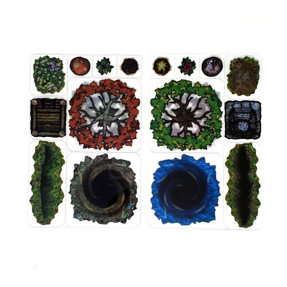 D&D Terrain - Wilderness - 24 Pieces