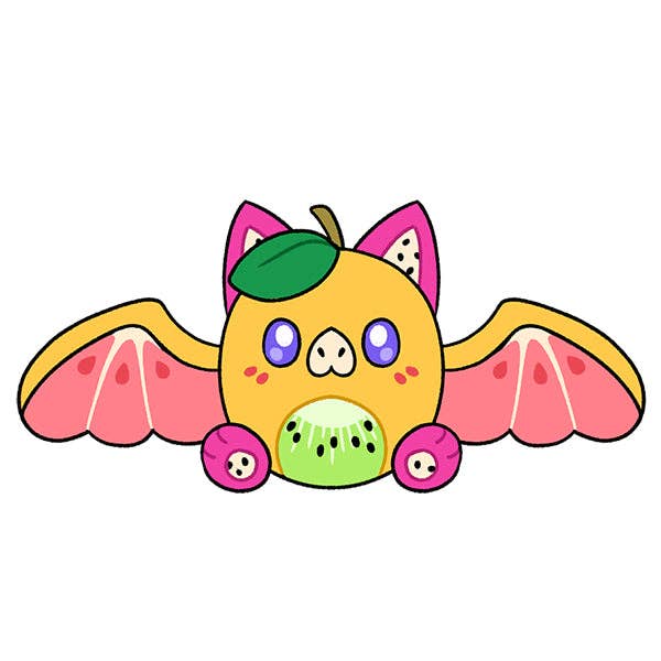 Mini Fruit Bat Plush