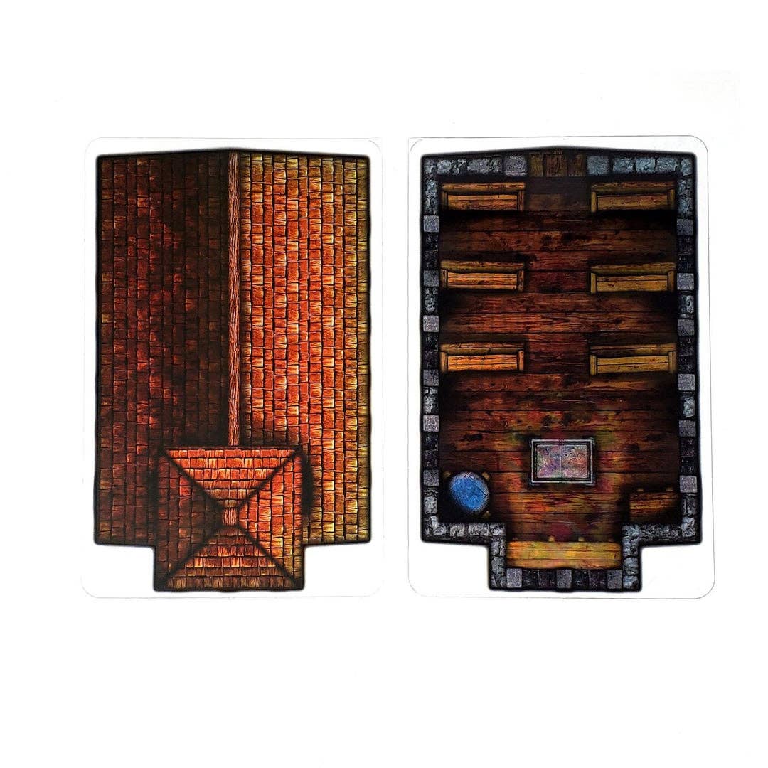 D&D Terrain - Instant Shops - 4 Pieces