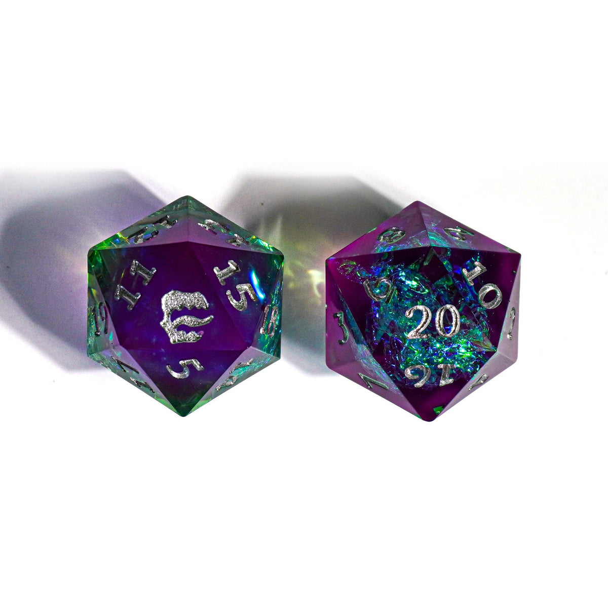 Mimic Dice: Sea Witch - 11-Piece RPG Dice Set