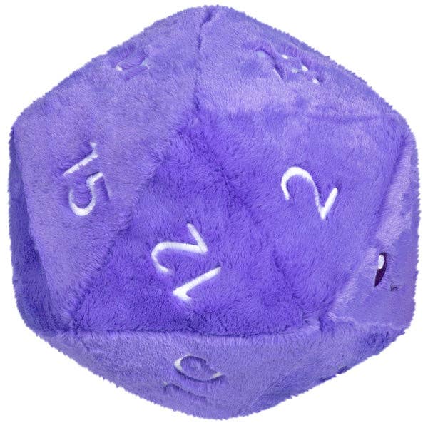 Squishables Purple D20 Dice Plush