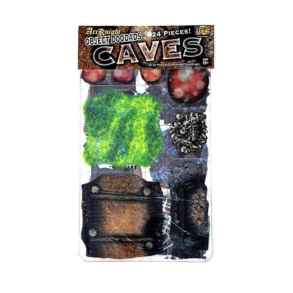 D&D Terrain - Caves - 24 Pieces