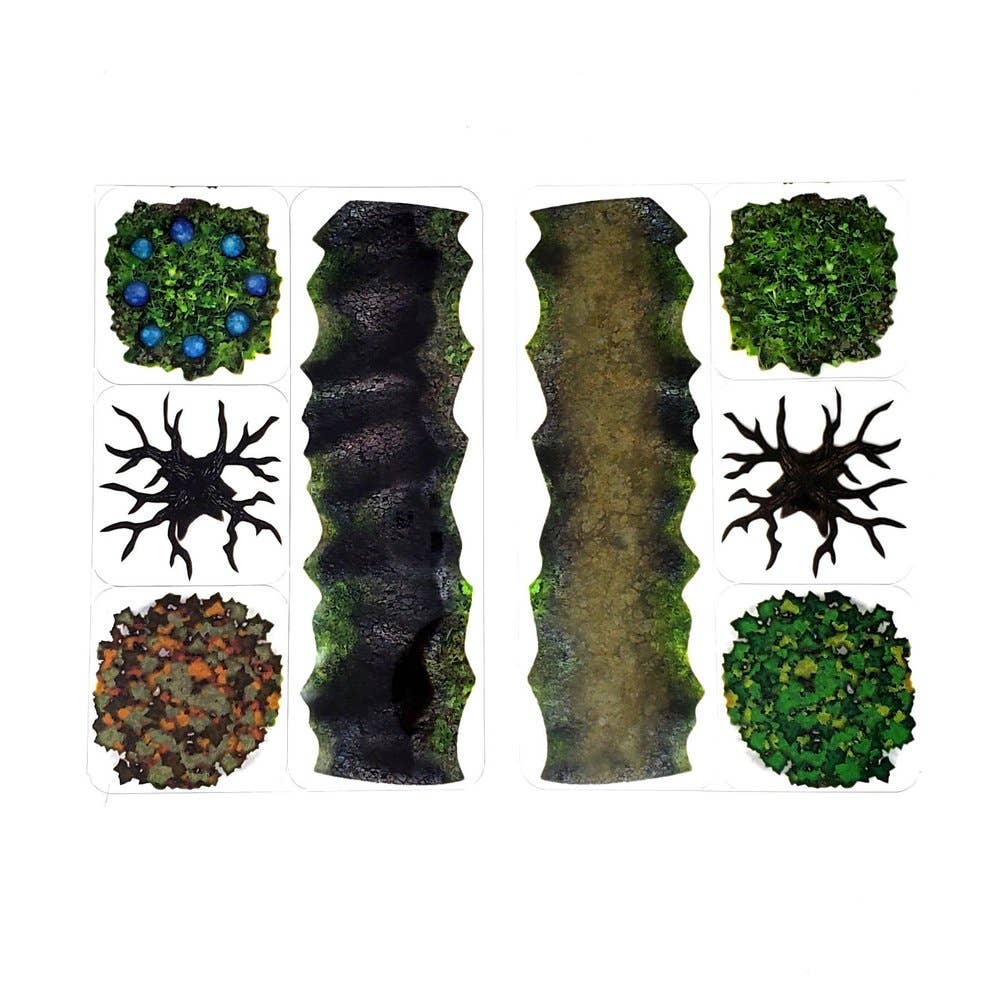 D&D Terrain - Wilderness - 24 Pieces