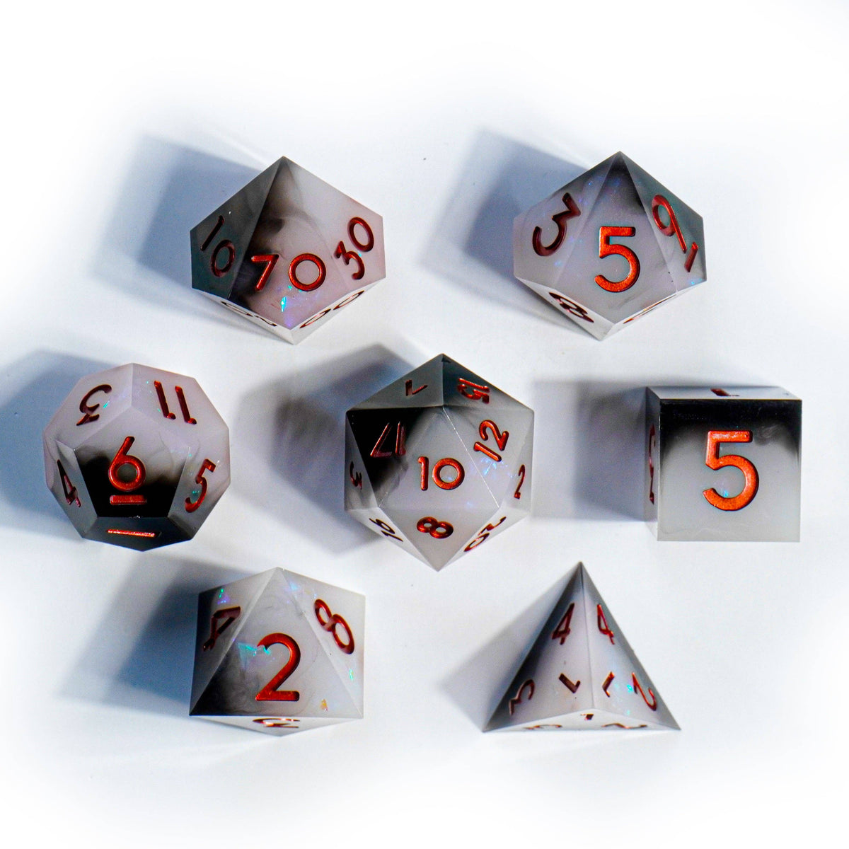 Mimic Dice: Duress - 7-Piece RPG Dice Set