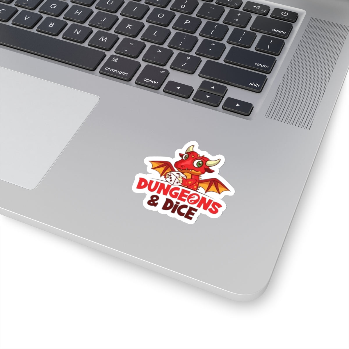 Dungeons & Dice Logo Stickers