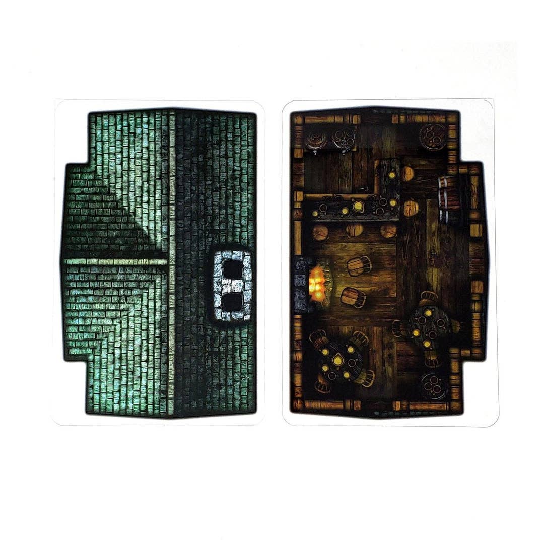 D&D Terrain - Instant Shops - 4 Pieces