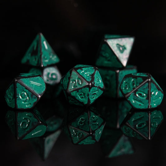 Biohazard Acrylic Dice Set