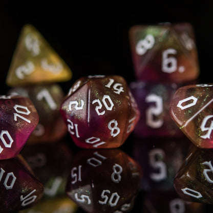 Barbarian Class Acrylic Dice Set