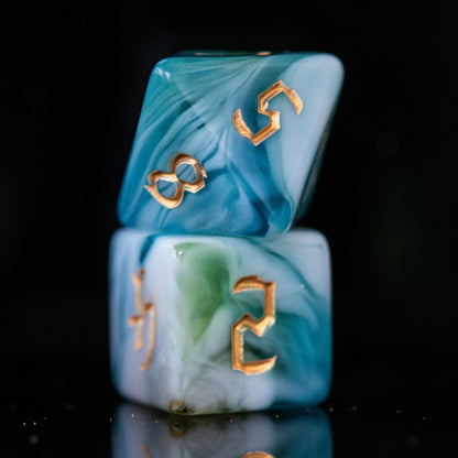 Cleric Class Acrylic Dice Set