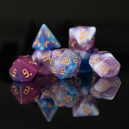 Wizard Class Acrylic Dice Set