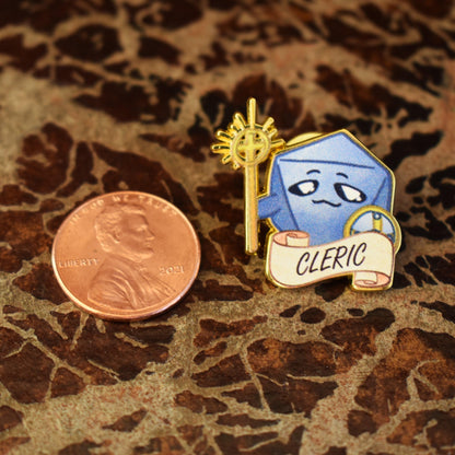 Cleric Class Pin