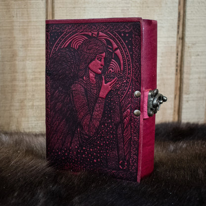 "Celtic Angel" Leather Journal