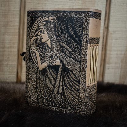 "Celtic Angel" Leather Journal