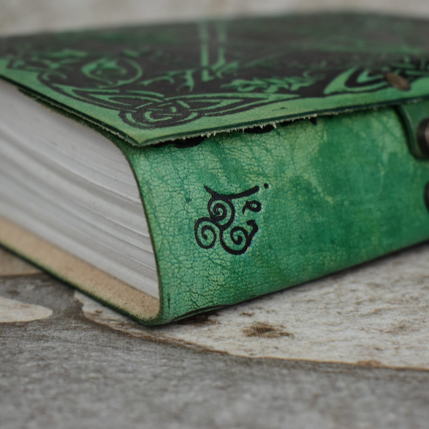 "Earth Pentacle" Leather Journal