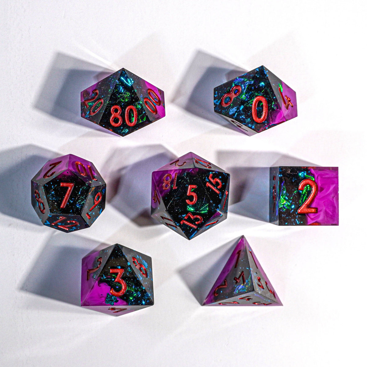Mimic Dice: Succubus - 7-Piece RPG Dice Set