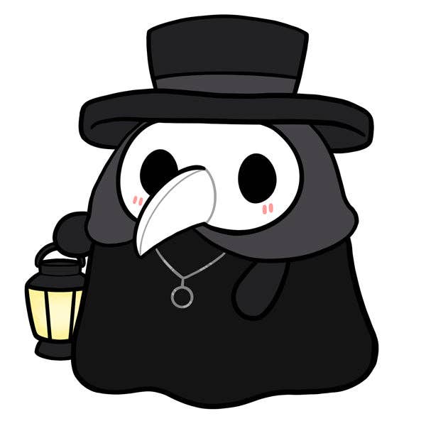 Squishables Mini Plague Doctor Plush