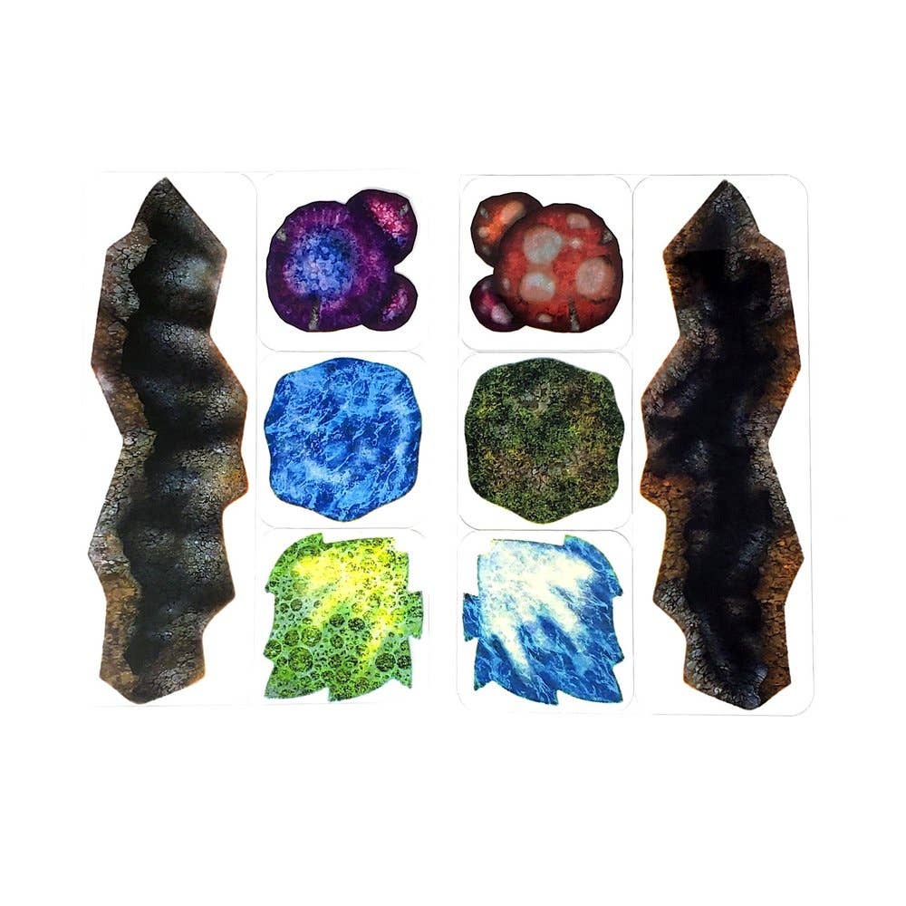 D&D Terrain - Caves - 24 Pieces