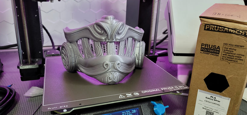 Cyber Samurai 3D Printed Mask