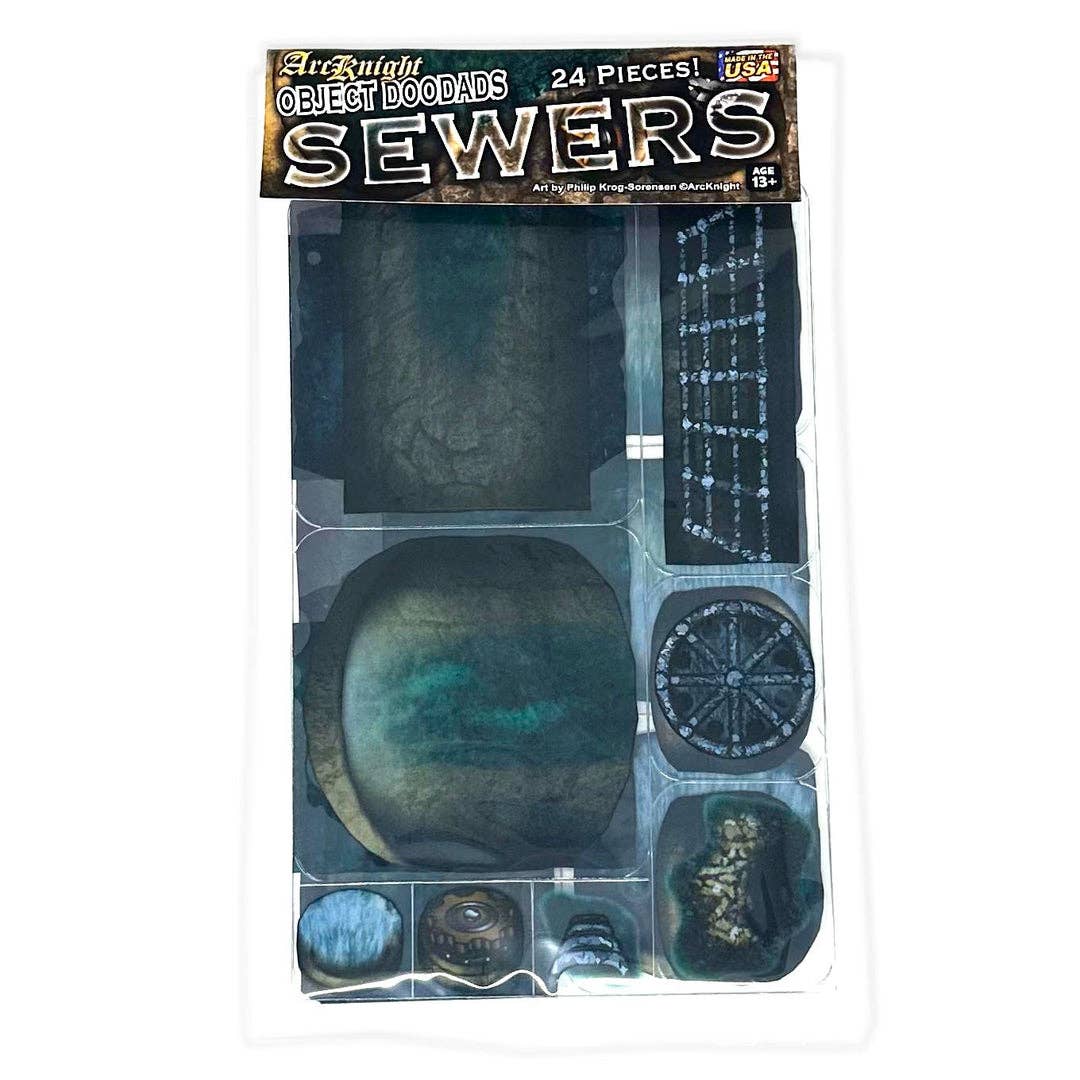 D&D Terrain - Sewers - 24 Pieces