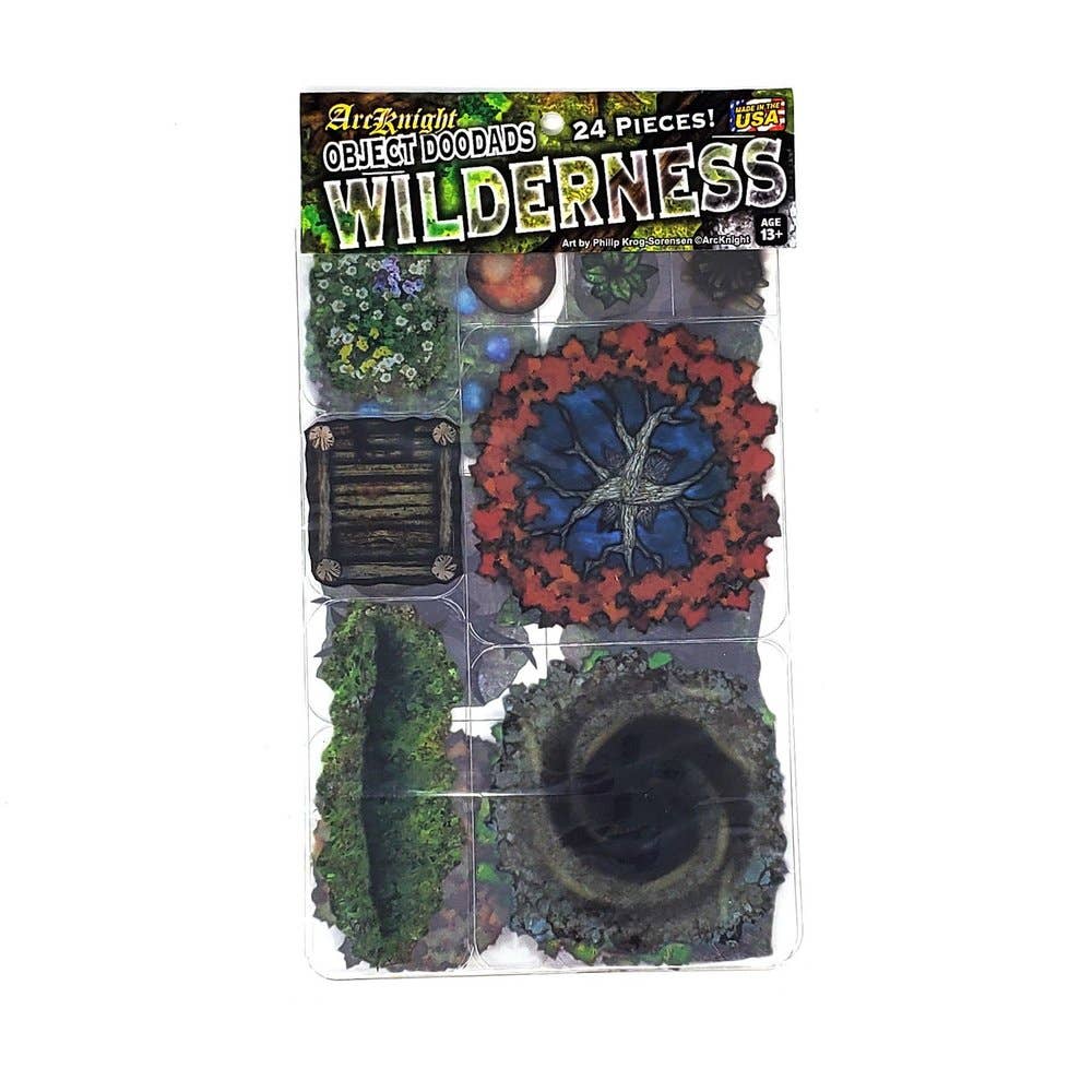D&D Terrain - Wilderness - 24 Pieces