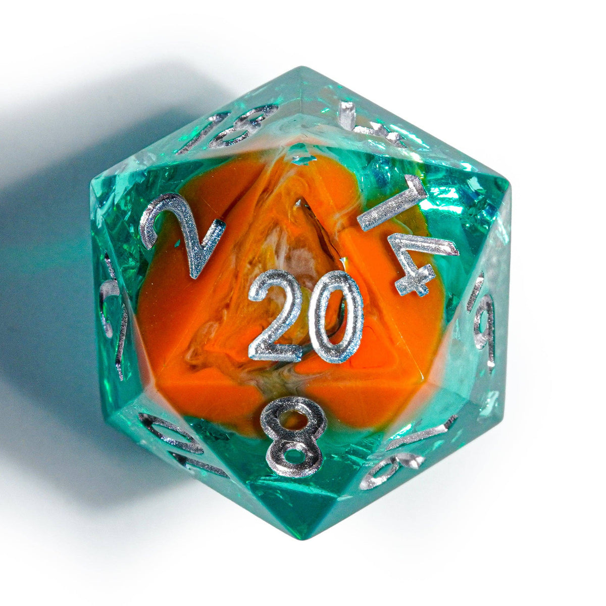 Mimic Dice: Ochre Jelly - 7-Piece RPG Dice Set