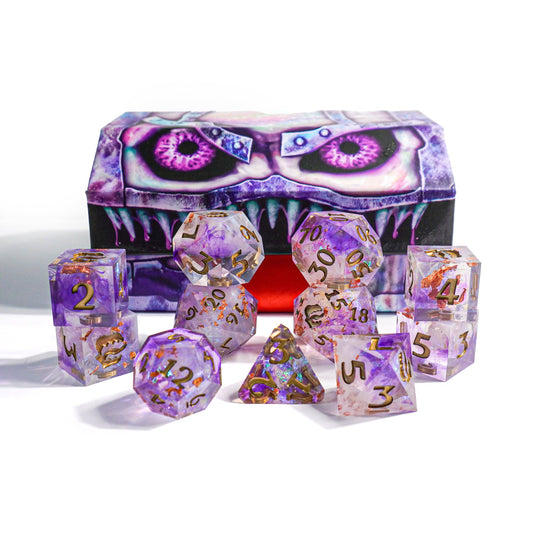 Mimic Dice: Fever Dream - 11-Piece RPG Dice Set